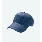 Men Navy Blue Visor Cap