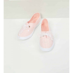 Women Pink Printed Slip-On Sneakers