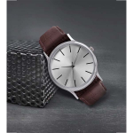 Men Silver-Toned Analogue Watch