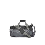 Unisex Black & Grey Colourblocked Training Duffel Bag