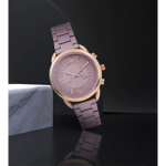 Women Mauve Analogue Watch