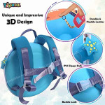 Toyshine EVA Donut Bagpack for Kids Girls Boys Preschool Nursery Travel Bag - Robot M4