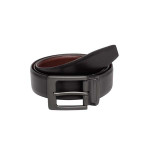 Men Black Solid Belt