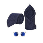 Men Blue Printed Accessory Gift Set