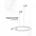 White Solid Type-C Headphones